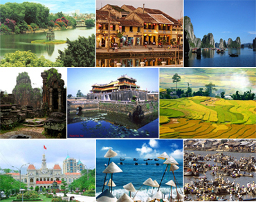Văn hóa và phong cảnh thiên nhiên là 2 điểm nhấn thu hút được du khách của du lịch Việt Nam.